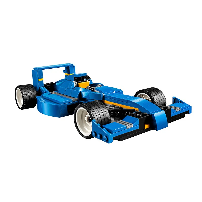 Совместимость с 31070 модели строительные игрушки 3119 664 шт. лего technic Creator Racer Car 3in1