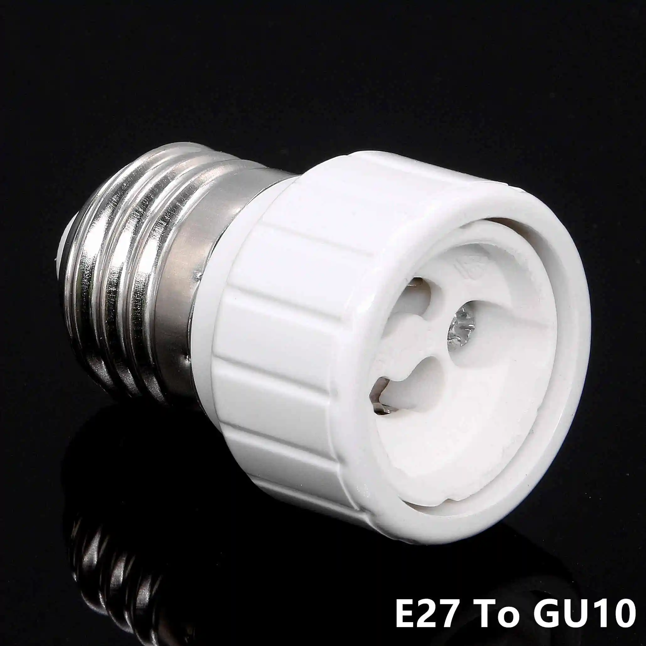 Светодиодная лампа E27 в E14 B22 GU10 конвертер для RGB LED лампы адаптер конверсионный