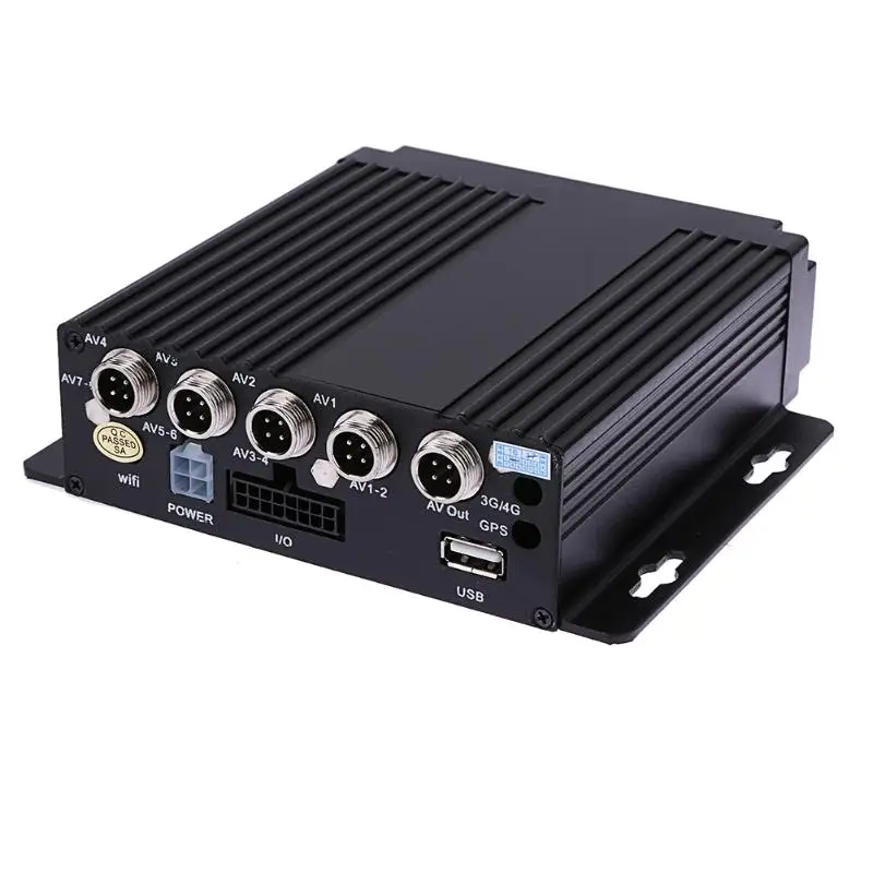 SW-0001A SD Пульт дистанционного управления HD 4CH DVR в реальном времени видео рекордер для автомобиля Автобус Грузовик RV мобильный HD 4CH DVR SD MDVR тире камера 128 ГБ регистратор видеорегистратор