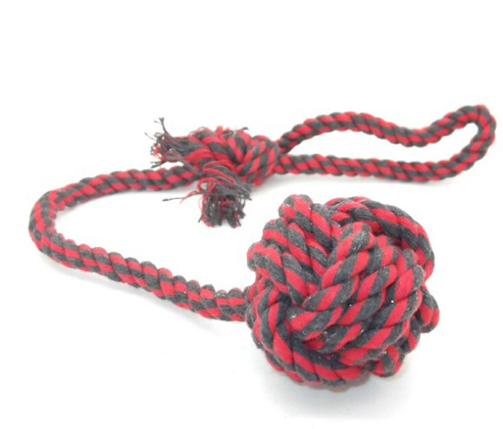 Прочная плетеная веревка для собак кошек щенков игрушки 30 см 40 жевательные