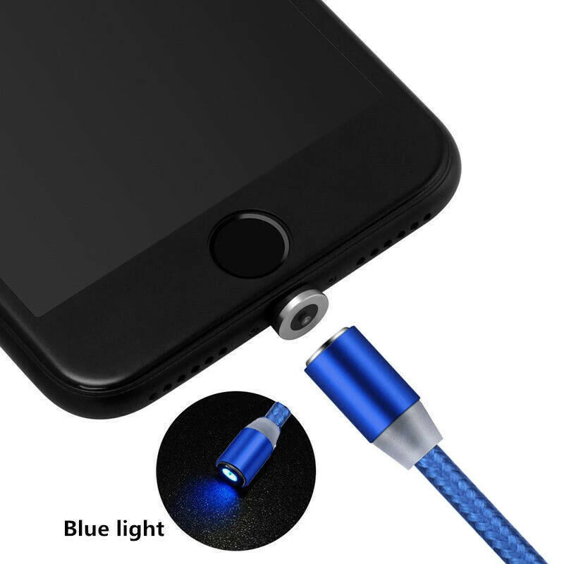 UGI 1m 2m 3m 3 Pack Быстрый Магнитный переходник для зарядки Micro USB зарядный кабель