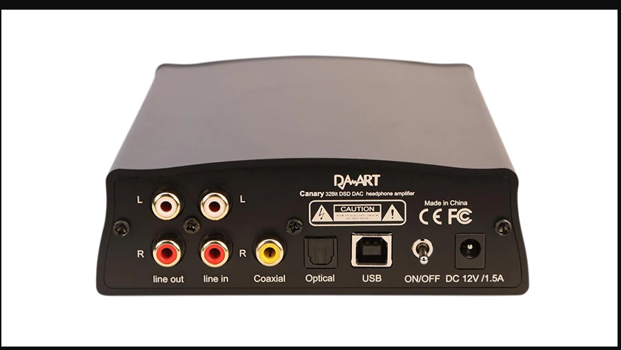 DAART канарейка HIFI Многофункциональный ЦАП усилитель JFET вход класса A усилитель для наушников XMOS+ ESS9018K2M поддерживает DoP128 собственный DSD256