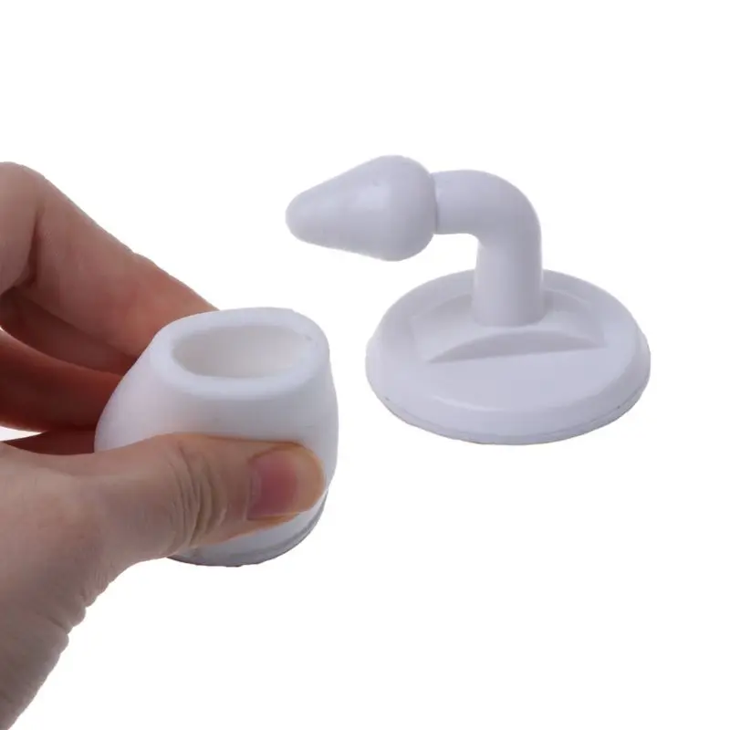 1 комплект анти столкновения силиконовый дверной замок самоклеющаяся настенная