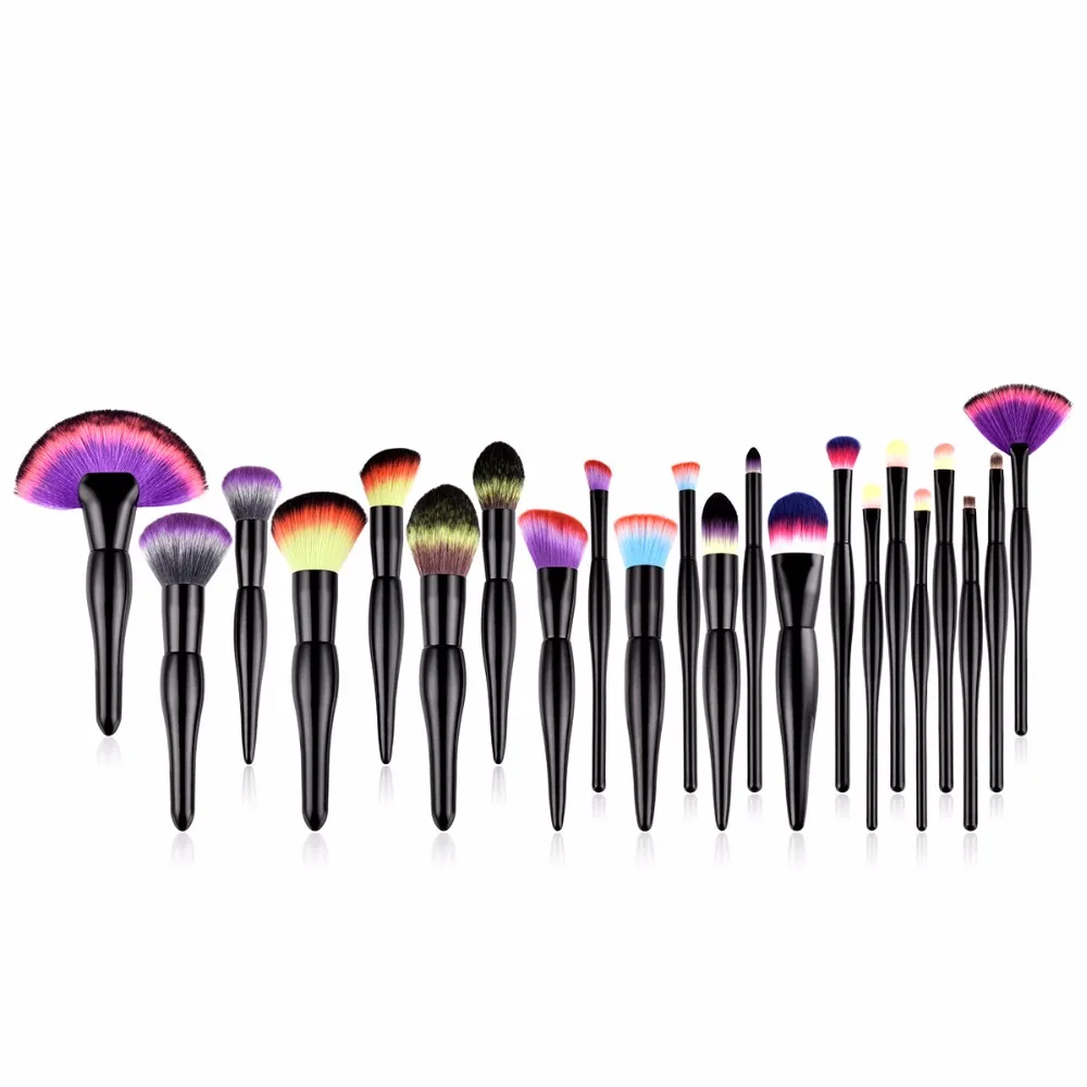 Pro 22pcs Makeup Brushes Set Kit Face Cheek Eyebrow Eyeshadow Blending Powder Highlight Brush Lip Cosmetics pincel de maquiagem | Красота и