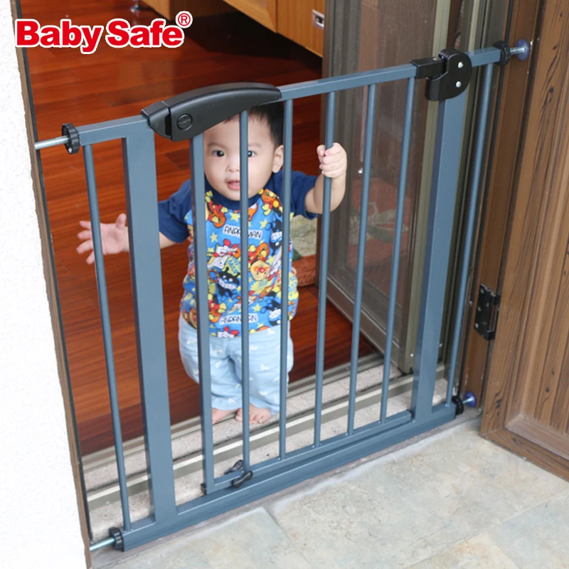 Babysafe металлические железные ворота безопасности ребенка pet изоляционный забор 75