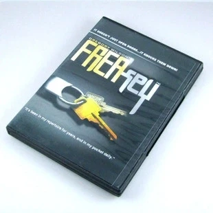 Бесплатная доставка! FreaKey от Грегори Уилсона (DVD и реквизит) фокусы для магических