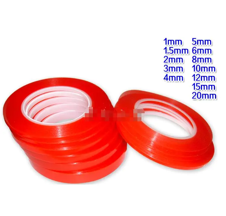 Акриловая ПЭТ красная пленка FEORLO двусторонняя клейкая лента для ремонта экрана