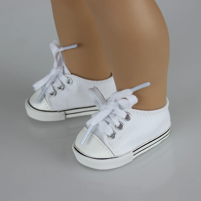 Модная Белая обувь для американской куклы 18 дюймов 45 см аксессуары кукол|dolls