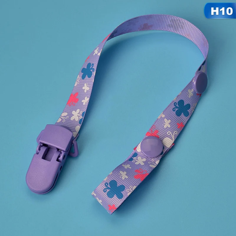 H10 Новинка, прищепка для соски, цепочка для пустышки, пустышка, ниппель для клипа, держатель для соски, детские соски, зажимы, прорезыватель, анти-капля, веревка - Color: H10