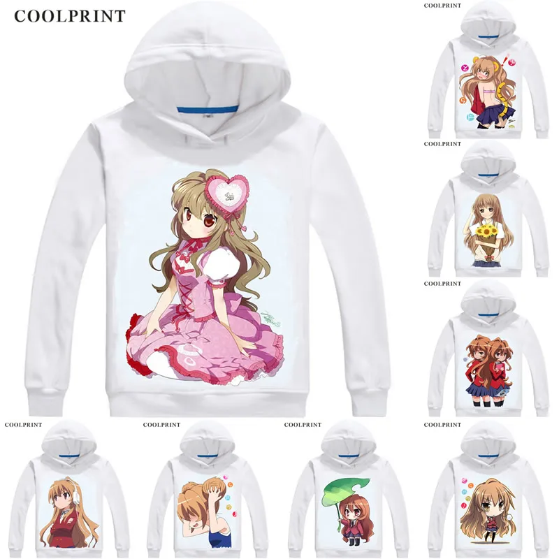 Мое Аниме Toradora! Толстовки с капюшоном в разных стилях толстовка тигр те нори