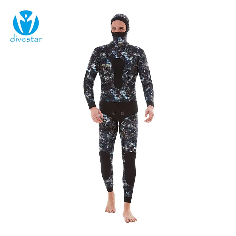 Мужские Гидрокостюмы для подводного плавания с длинным рукавом 3 мм|Комбинезоны|