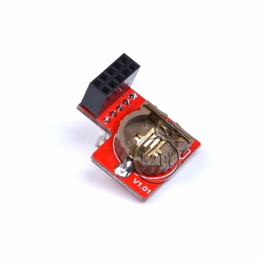 Оригинальный модуль 52Pi I2C RTC DS1307 высокоточный тактовый в режиме реального времени