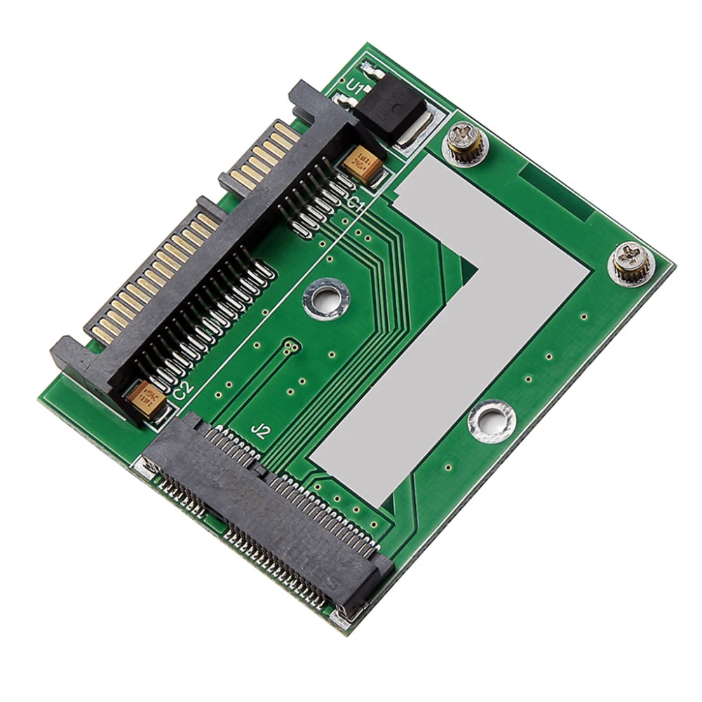 Новое поступление 6Gps mSATA Mini PCI Express SSD до 2 5 дюймов SATA3 адаптер карта конвертер