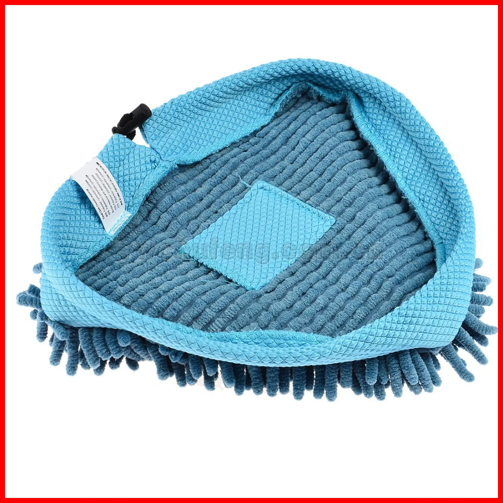 Бесплатная доставка! Синяя ткань из микрофибры большого размера для чистки пола