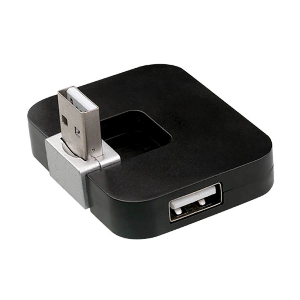 Black Беспроводной Micro USB 2,0 4-Порты и разъёмы компонентов мульти концентратор разделитель Мощность для компьютера - Цвет: Black