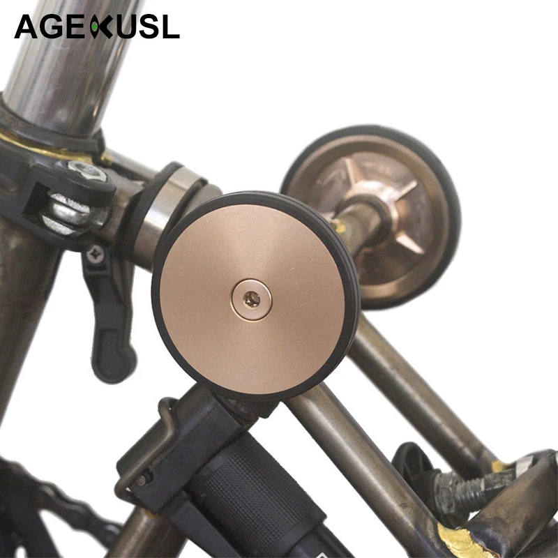 TWTOPSE прочные велосипедные колеса Easywheel для Brompton подшипниковые колеса легкие 43 г алюминиевый сплав AL7075 части колеса