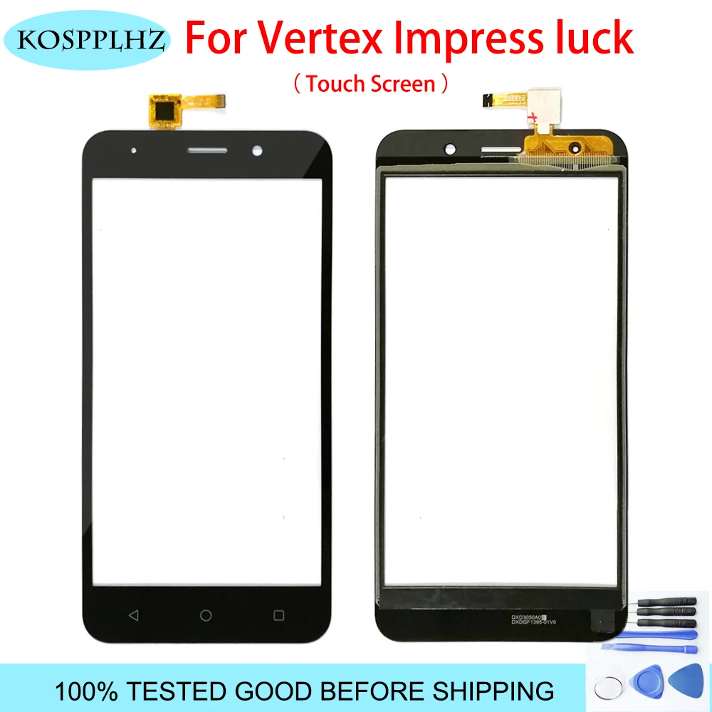 KOSPPLHZ 5 0 дюймов для Vertex impress Luck сенсорный экран дигитайзер передняя стеклянная