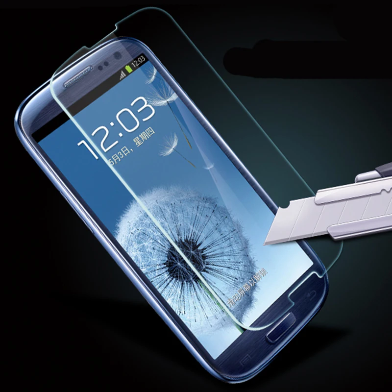 Горячее предложение 2 шт./лот закаленное стекло для Samsung Galaxy Note2 3 note 4 5 S3 S4 S5 S6