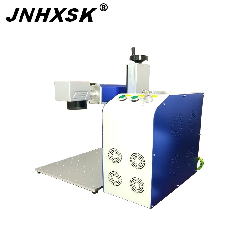 JNHXSK mopa M6 20 Вт 175x175 мм sino galvo CNC цветная лазерная маркировочная машина для металла