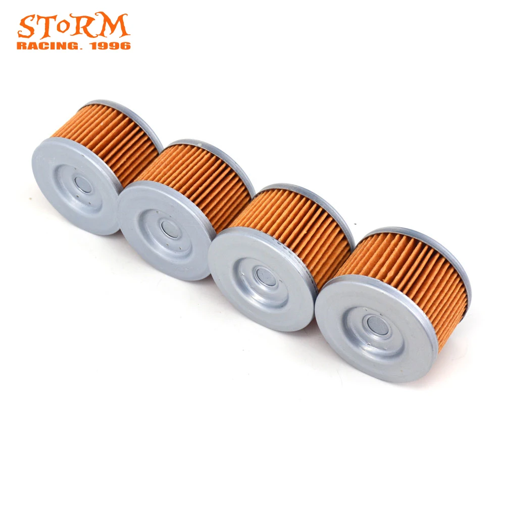 4PCS Motorcycle Oil Filter For KFX450R KLX110 KLX125 KLX140 KLX140L KL250 KLX250 KLX450 KLX KL 110 125 140 250 Enduro Motocross |