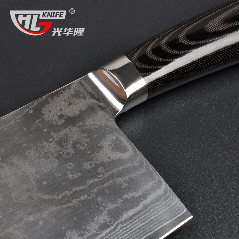 Азиатский тесак нож 67 слой с узором из нержавеющей стали VG10 стальной сердечник