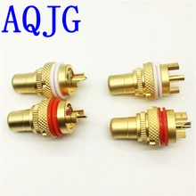 Разъем RCA CMC 805 2.5F 4 дюймовые вилки lotus seat AV разъем для аудио видео 10