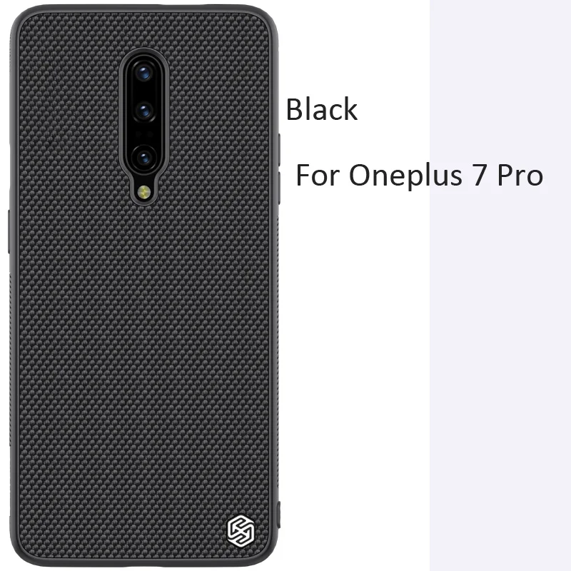 For Oneplus 7 Pro Nillkin текстурированная ткань нейлоновая текстура шаблон чехол для Oneplus 7 Pro 6T - Цвет: For Oneplus 7 Pro