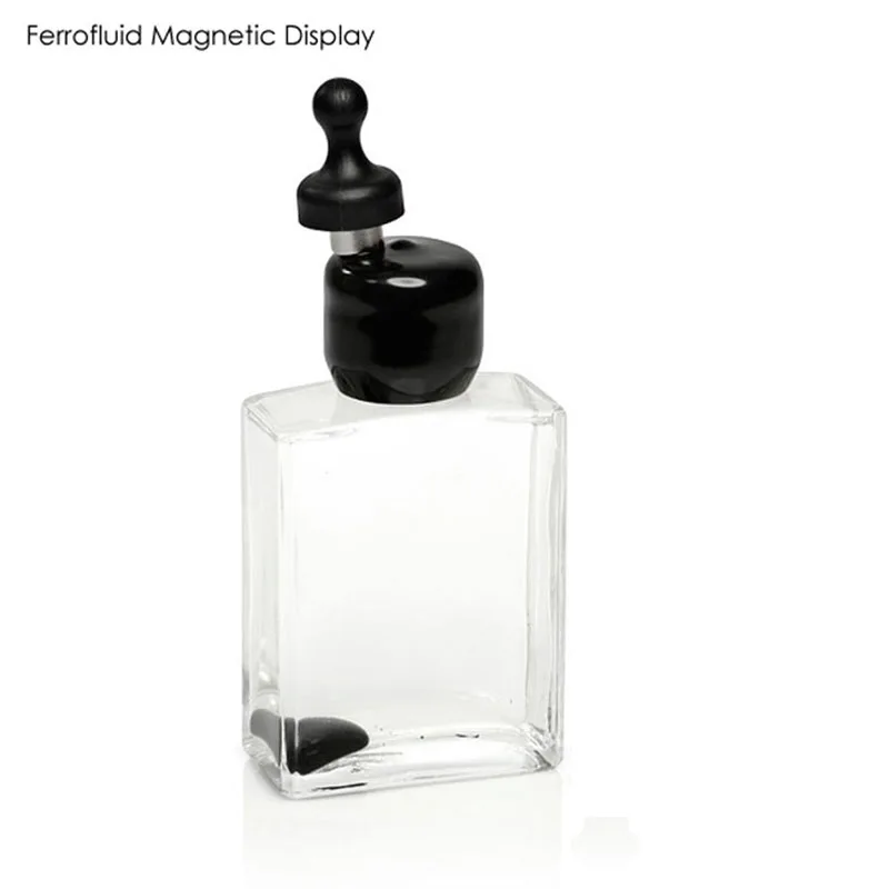 Магнитная феррофлюид бутылка удивительная жидкость с 2 магнитами давление