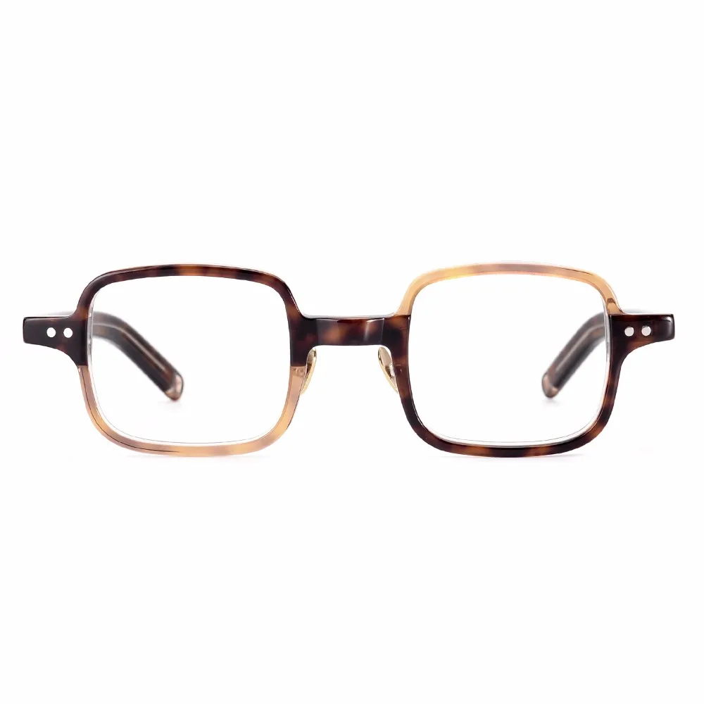 

Vintage Quality Acetate eyeglasses classical square frame HP203 eyewear women men original box case prescription lens free ship
