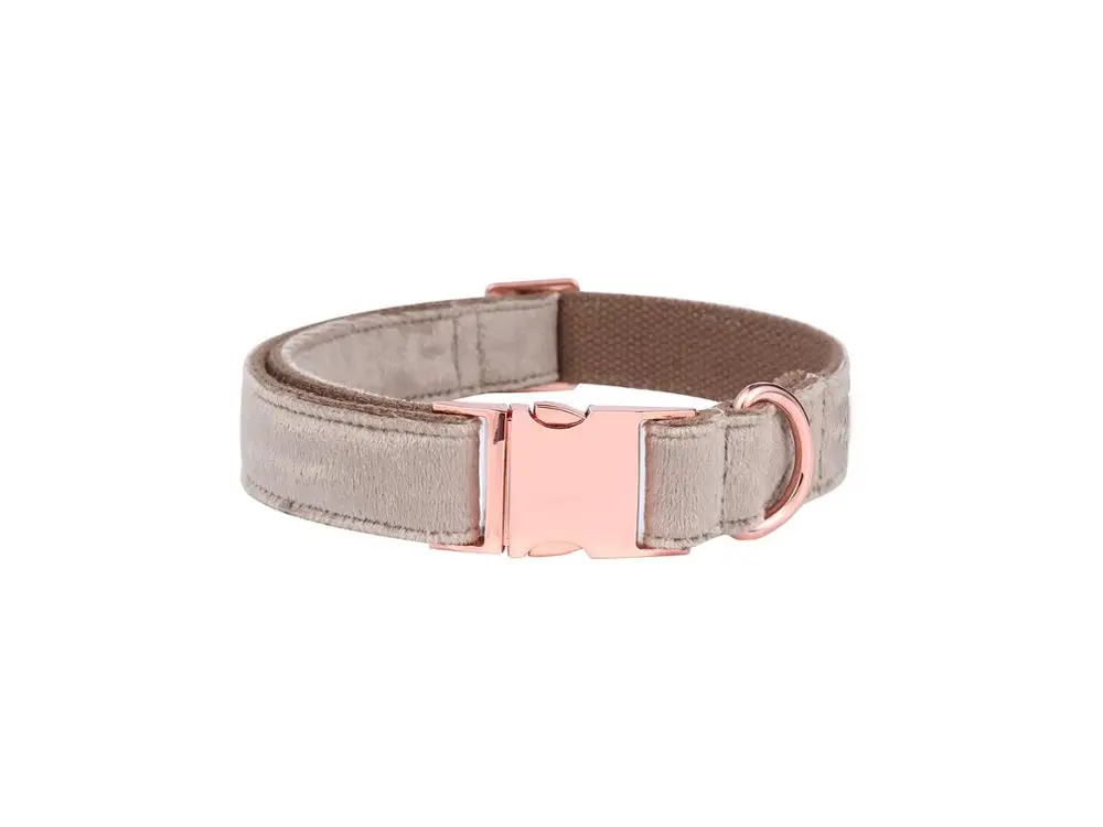 collar Уникальный стиль лапы собаки или ошейник для кошек коричневый бархатный Рождественский воротник мягкий и удобный сделан хорошо классический - Цвет: collar