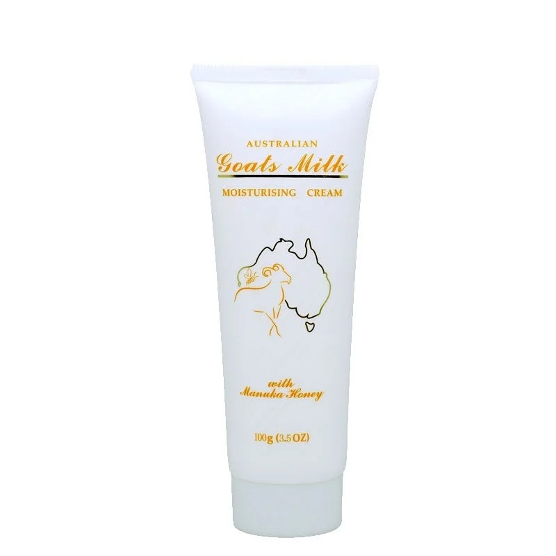 

Australia GM Goat Milk Moisturizing Nourishing Manuka Honey Portable Body Hand Cream for Healthy Soft Hydrated Wrinkle Free Skin