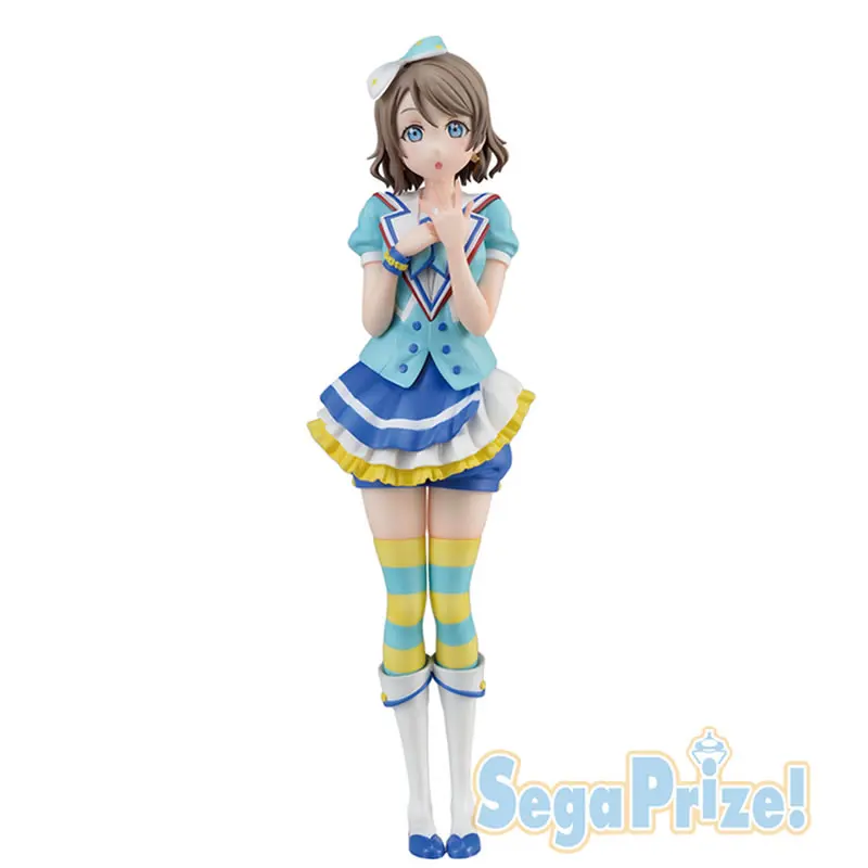 Белый 22 см милые аниме Оригинальные фигурки Love Live sunshine супер премиум ПВХ фигурка коллекция модель для мальчиков игрушка подарок - Цвет: Белый