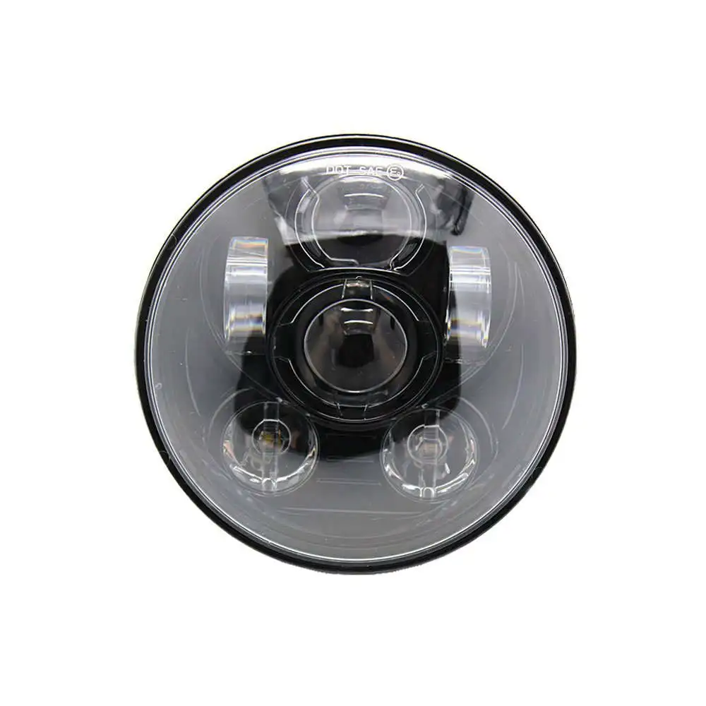 Для Land Rover 90/110 защитник 7 ''черный светодиодный проекционные фары для Jeep Wrangler LJ