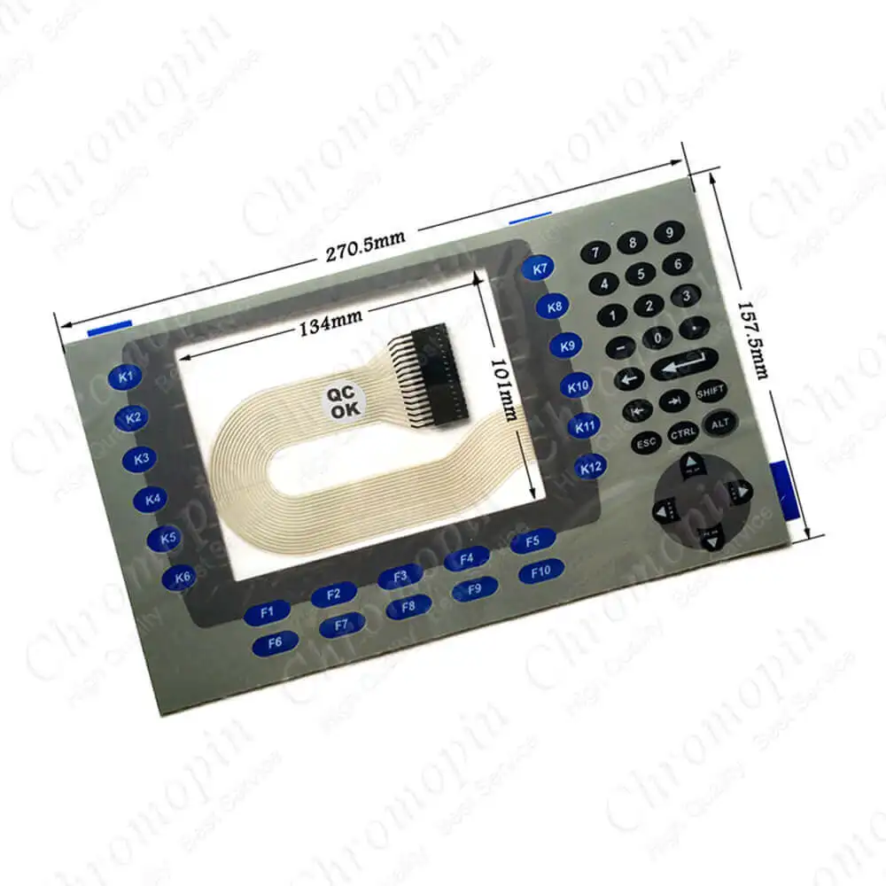 Панель сенсорного экрана для 2711P B7C4A1 B7C4A2 B7C4D6 B7C4D2 PanelView Plus 700 с защитной