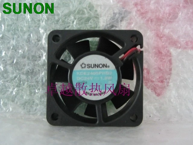 Оригинальный Sunon KDE2405PHB2 DC24V 1 9 Вт сервер инвертор осевой вентилятор