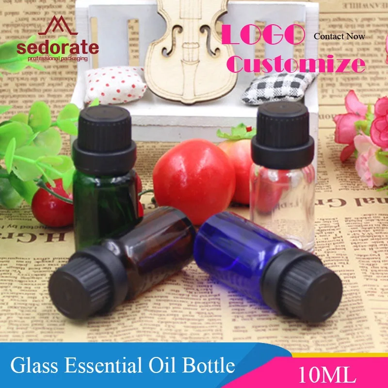 Фото Sedorate 30 шт./лот косметическая стеклянная бутылка для эфирного масла 10 мл флакон с