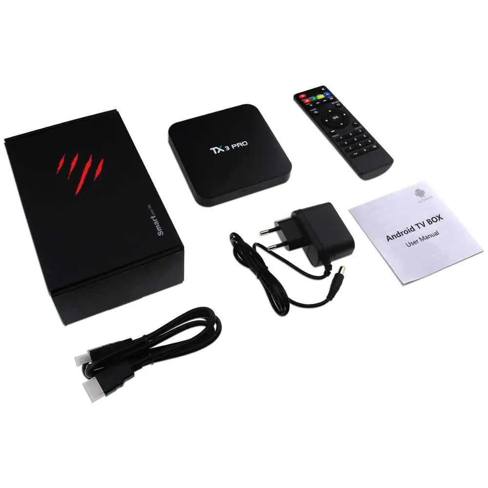 ТВ-приставка Procaja TX3 Pro Android TX3Pro Amlogic S905 1 ГБ ОЗУ 8 Гб ПЗУ 4K 64 бит DLNA Miracast Wi-Fi LAN - ГБ/8 |