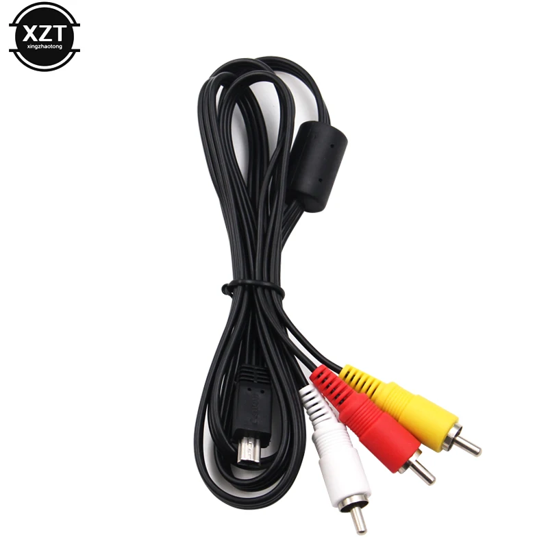 Мини USB к 3 RCA камера Аудио Видео av кабель для Canon EOS 5D2 5D Mark III 6D 7D 60D 70D 700D 760D G7X G1X SX50 SX60