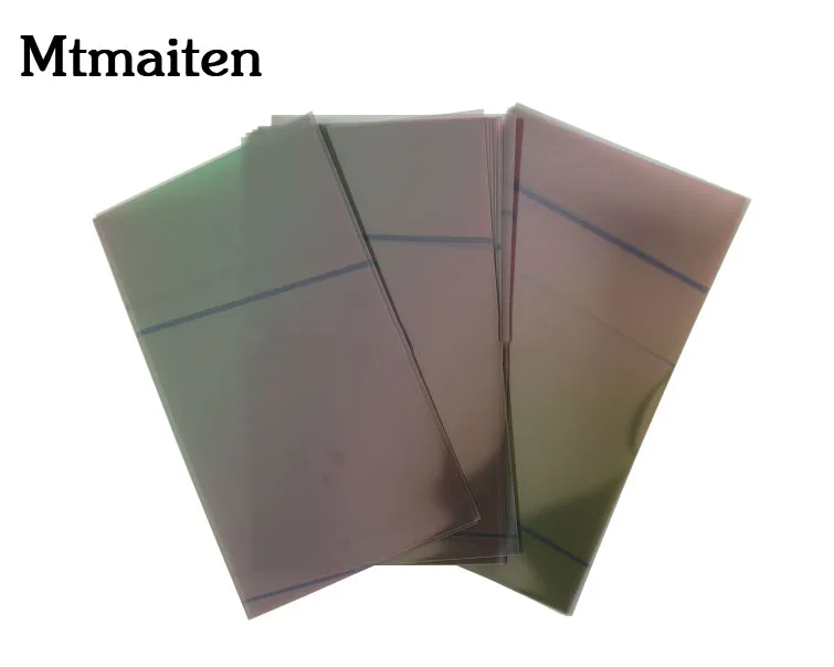 Mtmaiten 50pcs/lot Polarizer Film for Apple iPhone 5 5G 5S 5c 6G 6plus 7G 7plus LCD Polarization free shipping | Мобильные телефоны