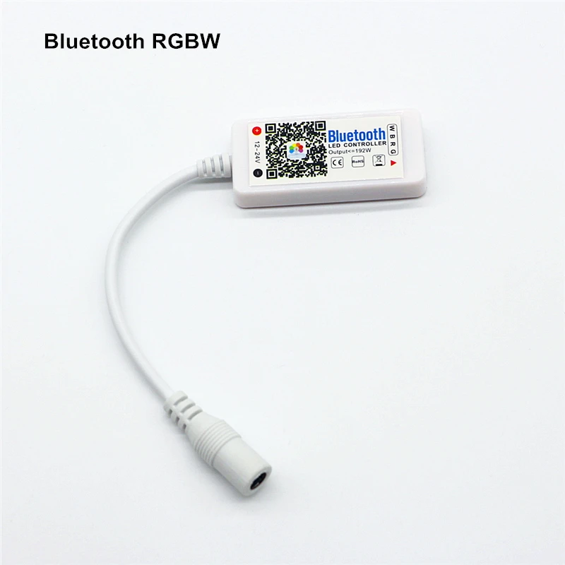 RGB светодиодный контроллер постоянного тока 12-24 В Макс. 192 Вт Мини Bluetooth 4,0 RGBW светодиодный контроллер er беспроводной iOS Android приложение управление для RGBW Светодиодная лента