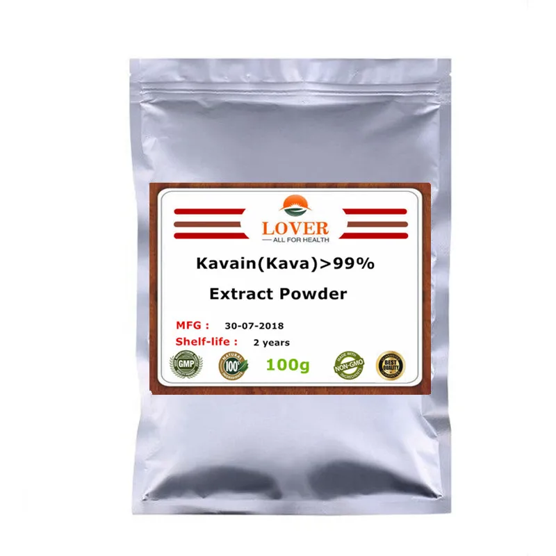 100-1000 г Piper methysticum Forst порошок экстракт 30: 1, kava экстракт, kavakava, kawa, Kauwa экстракт, Снятие напряжения и стресса
