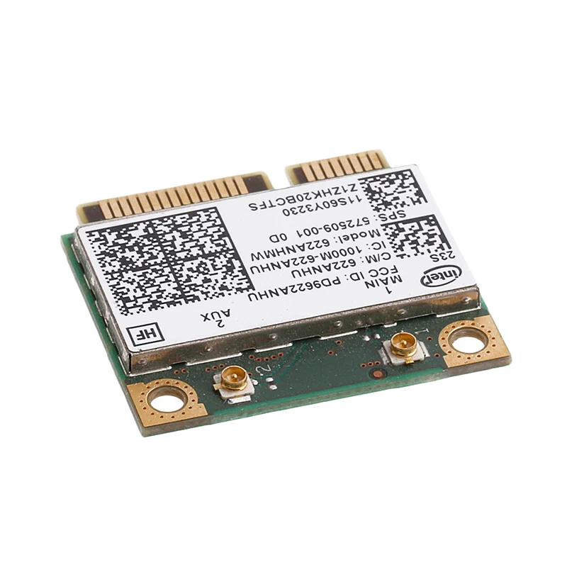 WiFi-карта Intel 622ANHU Advanced-N для Lenovo 60Y3230 8540W 2540P HP 572509-001 | Компьютеры и офис