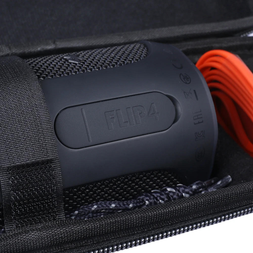 EVA PU защитный чехол для динамика, сумка чехол для JBL Flip3 Flip 3 Flip4 Flip 4 чехол для динамика, дополнительное пространство для подключений и кабелей