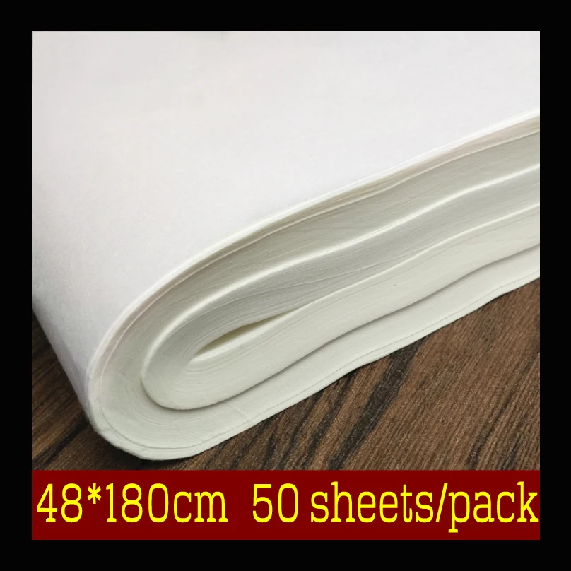50 sheets/pack Chinese for Painting Paper Water color Paper Oil Paint Rice paper art supply