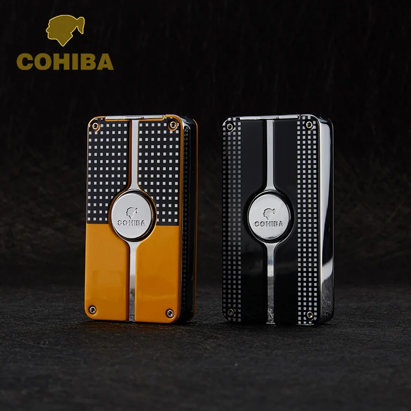 Европейский покупатель Cohiba классический металлический газовый бутан 3 Факел