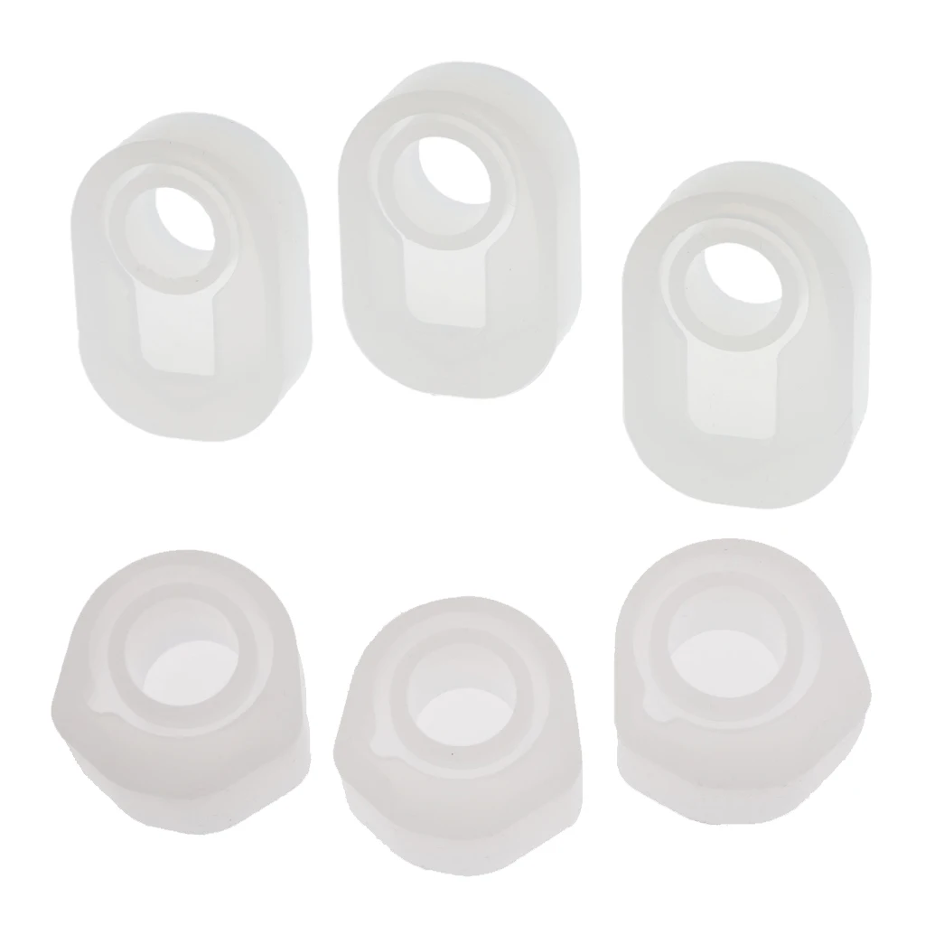 6 шт. силиконовые формы для колец|mold jewelry|silicone mold jewelryring mould resin |