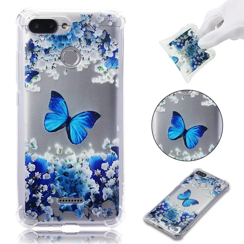 Phone Case For Xiaomi Mi A1 Mix 2s 5X Redmi 6 6A Note 5 Pro 5A Unicorn Transparent Shockproof Back Cover Lovely Soft TPU |