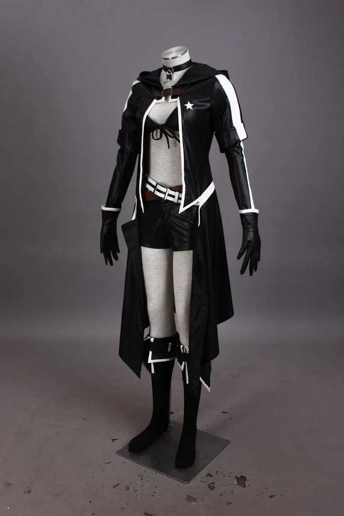 Новое поступление VOCALOID Мику Black Rock Shooter Косплэй костюм на заказ пикантные красивые