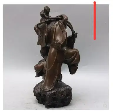 SHUN brasss elect size copper Combined two Fairy statue Decoration marriage happy God marry gift Home decoration | Дом и сад