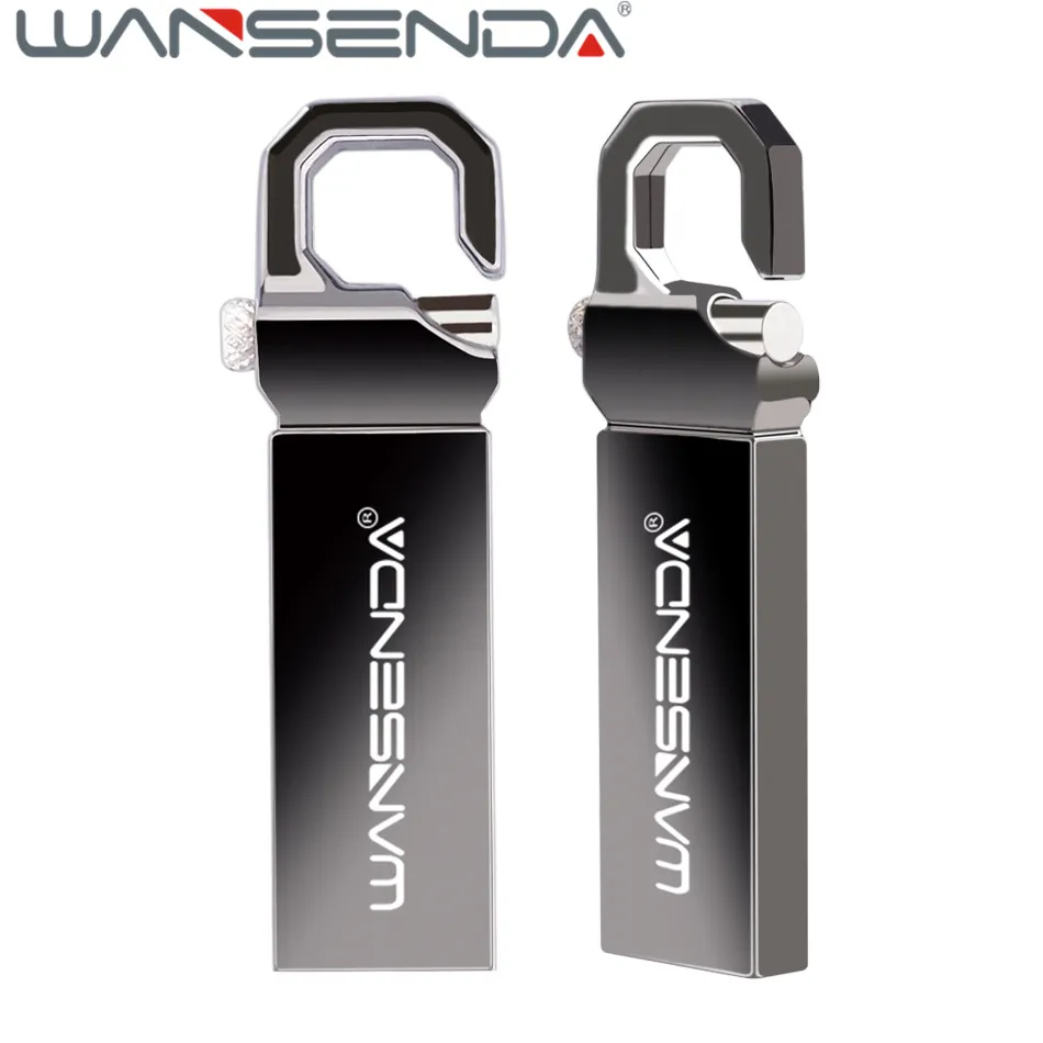 WANSENDA Металл 64 Гб флешки usb флеш карта накопитель 32 ГБ 16 8 4 2 0 Водонепроницаемая